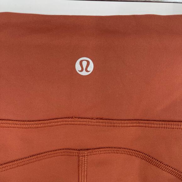 Lululemon Invigorate High Rise Tight 28" Dark Terracotta Size 4 - Picture 4 of 9